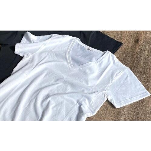 ブリーズブロンズ 消臭 メンズ インナーシャツ オフホワイト 白 K-37 丸首 V首 Tシャツ 下着 肌着 丸衿 V衿 半袖 クルーネック Vネック 体臭を消臭分解します |  | 01