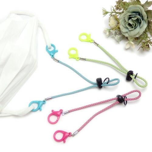 マスクバンド プラカニカン アウトドアコード マスクストラップ 長さ調整可能 パラコード 大人用 子供用 マスクホルダーおしゃれ プラスチック 樹脂カニカン |  | 02