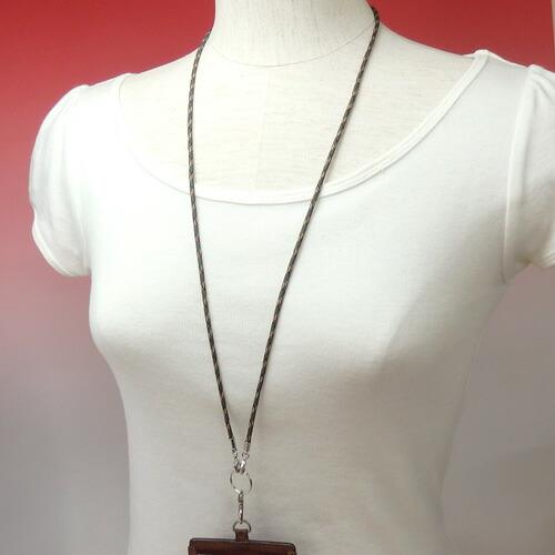 メール便 ネックストラップ アウトドアコード コードストッパー付き 長さ調整 パラコード ネックホルダー スマホストラップ 軽量 IDカード ホルダー 定期 社員証 |  | 10