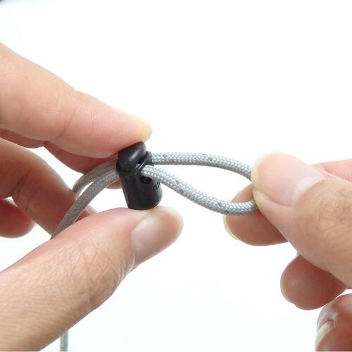 メール便 ネックストラップ アウトドアコード コードストッパー付き 長さ調整 パラコード ネックホルダー スマホストラップ 軽量 IDカード ホルダー 定期 社員証 |  | 11