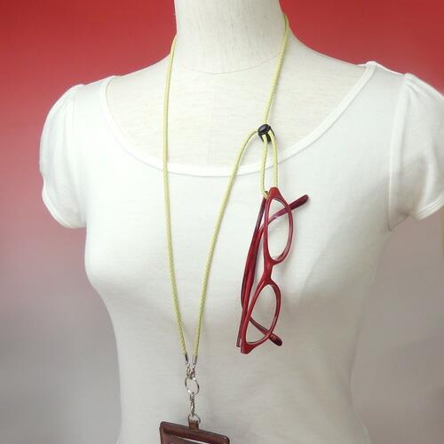 メール便 ネックストラップ アウトドアコード コードストッパー付き 長さ調整 パラコード ネックホルダー スマホストラップ 軽量 IDカード ホルダー 定期 社員証 |  | 03