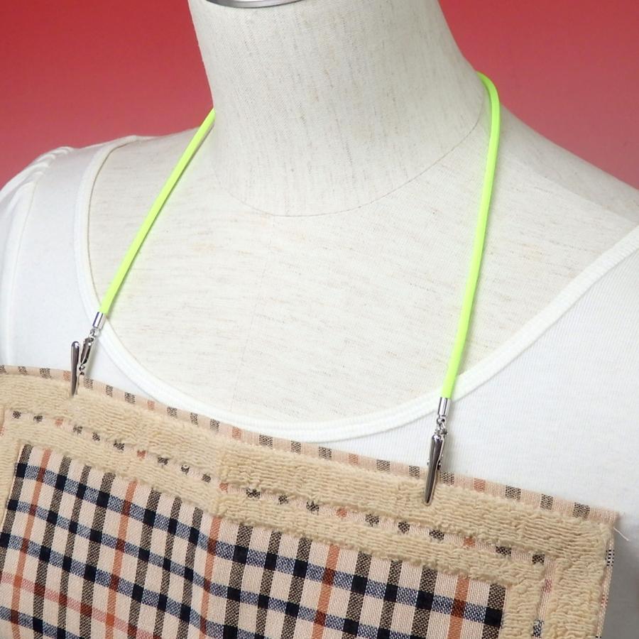 メール便 ナフキンクリップ ナプキンクリップ アウトドアコード コードストッパー付き 長さ調整可能 ハンカチクリップ ディナークリップ 前掛け パラコード |  | 11