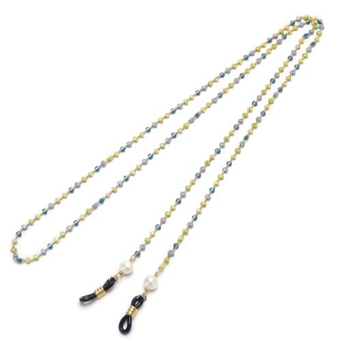 メール便 メガネチェーン マルチカラー 飾りチェーン パール 淡水真珠 真珠 おしゃれ 眼鏡チェーン マスクチェーン クリスマス ギフトに プレゼントに |  | 05