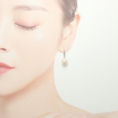 メール便 ピアス ラインストーン 大粒 淡水パール ホワイト グリーン ダークブルー 黒染 淡水真珠 レディース 真ちゅう ホワイトデー 爆買 |  | 02