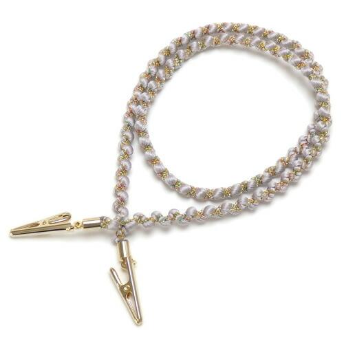 メール便 ナフキンクリップ 正絹 手組組紐 手組み組紐 ハンカチクリップ ディナークリップ ナフキンホルダー ナプキンクリップ マスククリップ マスクストラップ |  | 05