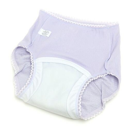 レース付き 重失禁ショーツ 110cc 女性用 裏綿素材 失禁パンツ 日本製 尿漏れ パンツ 介護ショーツ 介護パンツ 日本製 コーレル |  | 03