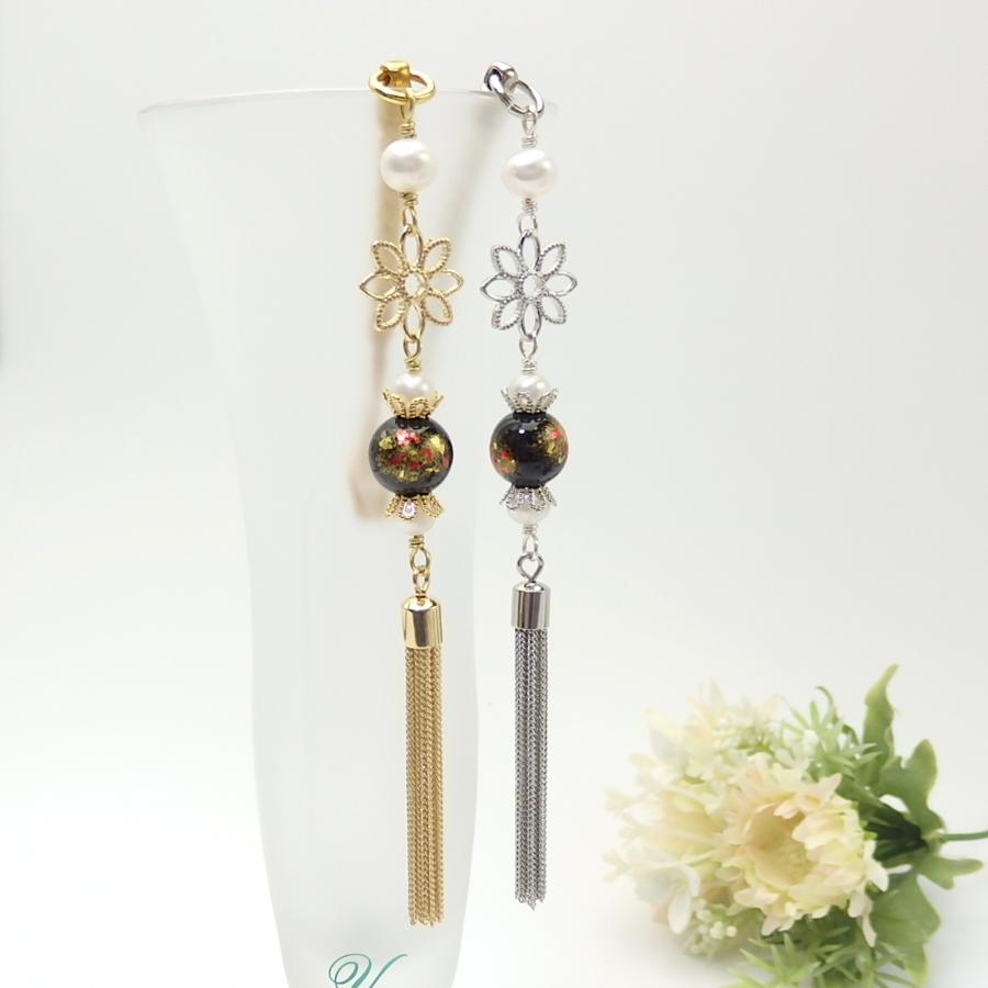 帯飾り 蒔絵 新漆 パール タッセル 根付 根付け ストラップ  帯飾りプレート 市松模様 浴衣 着物 chottowa チョトワ ちょとわ 爆買 |  | 07