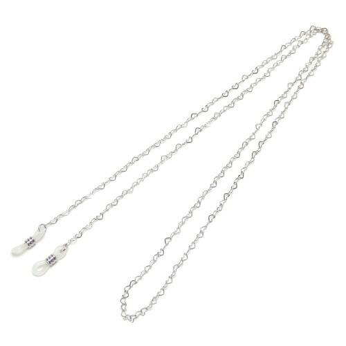 メガネチェーン ハート チェーン ゴールドカラー シルバーカラー めがねチェーン 眼鏡チェーン 金 銀 マスクチェーン マスクストラップ |  | 03