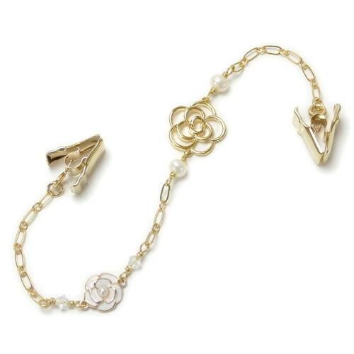 メール便 帽子クリップ エナメル カメリア パール 花 淡水真珠 帽子留め レディース ハットクリップ 帽子ホルダー シェイプレット 椿 フラワー おしゃれ 爆買 |  | 01