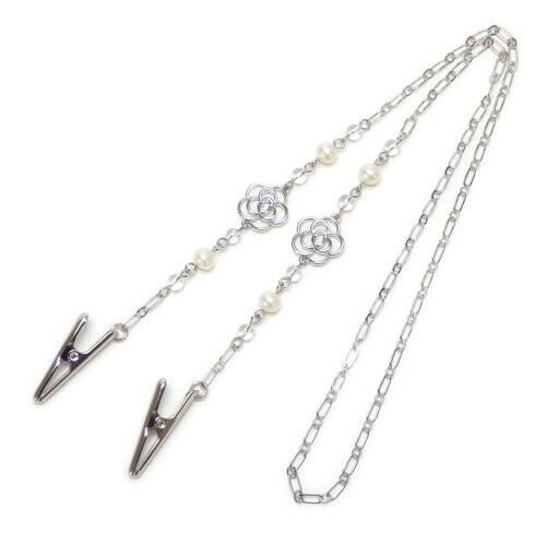 メール便 ナフキンクリップ カメリア スカシ ハンカチクリップ ディナークリップ 前掛けクリップ ドレスクリップ たもと留め ナプキンクリップ マスクチェーン |  | 01