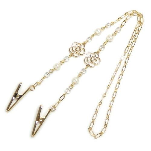 メール便 ナフキンクリップ カメリア スカシ ハンカチクリップ ディナークリップ 前掛けクリップ ドレスクリップ たもと留め ナプキンクリップ マスクチェーン |  | 03