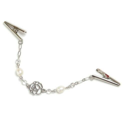 メール便 ショールクリップ 情熱の薔薇 ローズ 淡水パール 真珠 ストールクリップ ドレスクリップ シェイプレット 帽子クリップ レディース マスクバンド 爆買 |  | 03