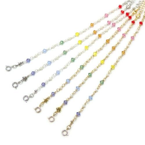 メール便 ブレスレット 厄除け 開運 七色 スワロフスキー 淡水パール 真珠 淡水真珠 パール おしゃれ かわいい クリスマス ギフトに プレゼントに |  | 01