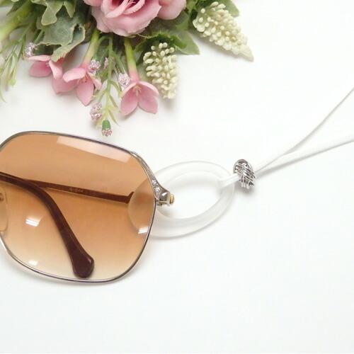 メール便 メガネホルダー ネックレス アクリルパーツ スタイリッシュ楕円 ペンダント グラスホルダー サングラスかけ 眼鏡ホルダー 老眼鏡 |  | 03