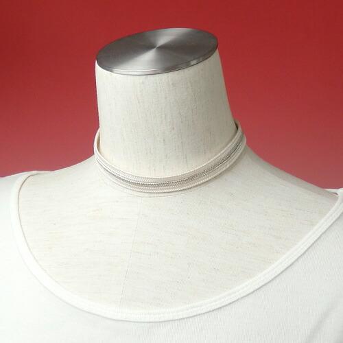 メール便 チョーカー 手組み 帯締め 組紐 帯紐 飾り帯 小桜組 手作り 手織り ハンドメイド ネックレス 首輪 日本製 父の日 ギフトに プレゼントに |  | 05