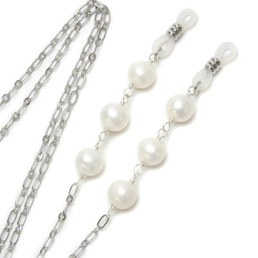 メール便 メガネチェーン トリロジー コロコロパール 淡水真珠 眼鏡チェーン おしゃれ レディース ホワイトデー ギフトに プレゼントに 爆買 |  | 01