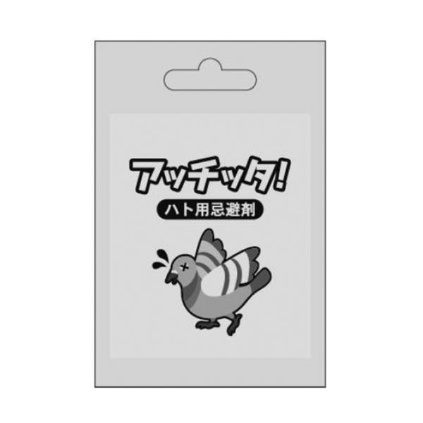 アッチッタ！ ハト用忌避剤 ニオイと光のＷ効果 2枚入り 日本製 ハト退治 ハト対策 ハト避け 産学連携商品 ハト駆除 天然成分 簡単設置 鳩駆除 害鳥忌避 |  | 01