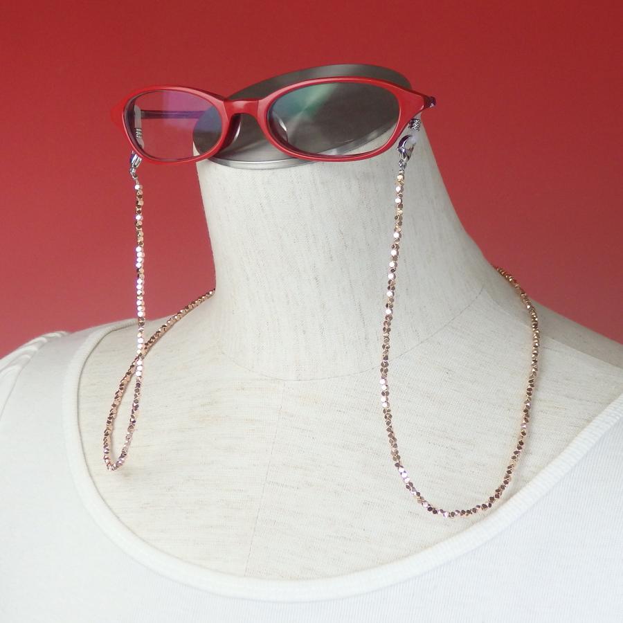 メール便 ネックレスになる メガネチェーン ヘマタイト ピンク メンズ レディース パワーストーン 天然石 マスクチェーン 母の日 敬老の日 爆買 |  | 01