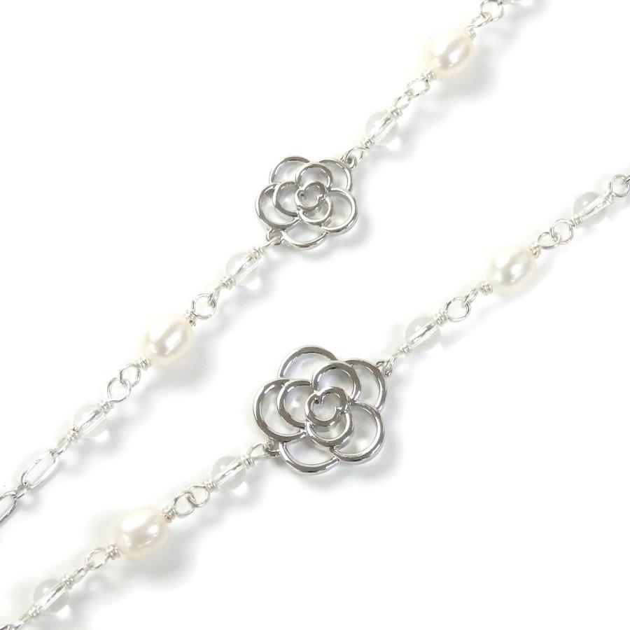 メール便 帽子クリップ ロング パール カメリア 花 淡水真珠 帽子留め レディース ハットクリップ 帽子ホルダー シェイプレット 椿 フラワー おしゃれ 爆買 |  | 06