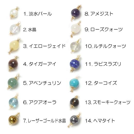 メール便 ストラップ 天然石 ＆ アルファベット 筆記体 ゴシック体 イニシャル 英字 パワーストーン パール ラインストーン 根付け 根付 推し活 |  | 06