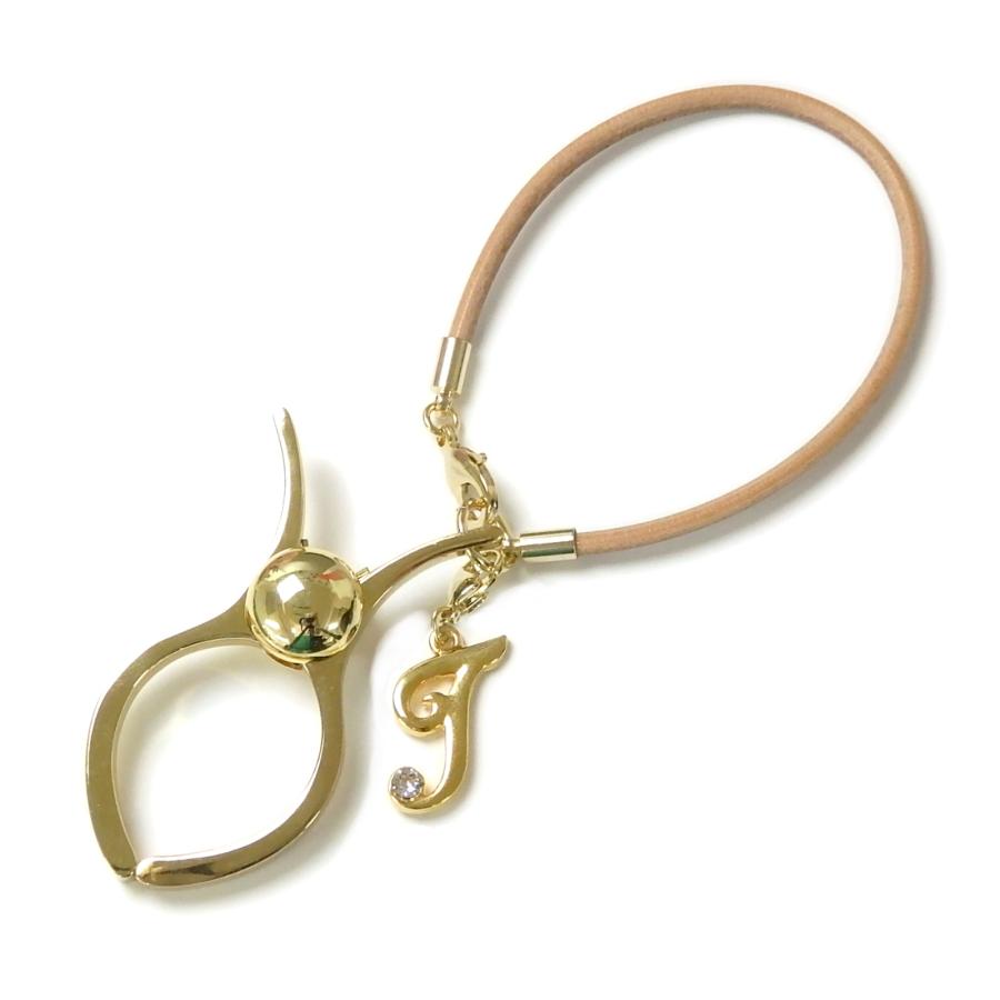 グローブホルダー 国産丸革ヒモ レザー イニシャル 英字 ローマ字 手袋ホルダー クリスマス ギフトに プレゼントに |  | 06