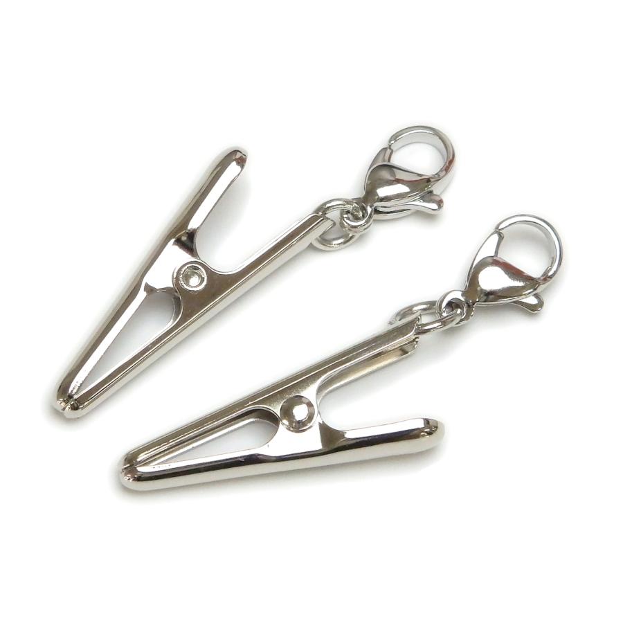 メール便 カニカン付き ドレスクリップ 金具 1ペア （2個） ナフキンクリップ 作成 ショールクリップ ナプキンクリップ アクセサリー金具 マスククリップ |  | 01