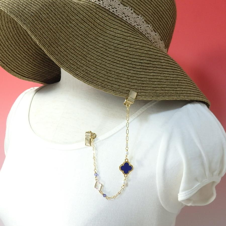 メール便 帽子クリップ セレブモチーフ 淡水真珠 スワロフスキー 帽子留め ハットクリップ パール 爆買 |  | 02