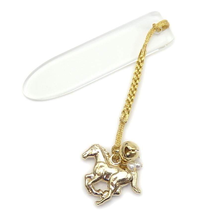 メール便 帯飾り 午年 パール 開運 金色 干支 ゴールドカラー 十二支 えと 馬年 うまどし へび 蛇 根付 ストラップ 巳年 淡水真珠 風水 金運 恋愛運 | 