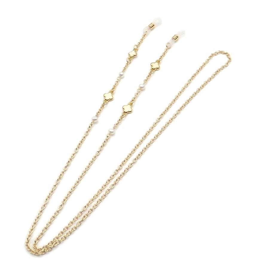 メール便 メガネチェーン リバイバル セレブフラワー パール ホワイト 花 淡水真珠 グラスコード 淡水パール 母の日 ギフトに プレゼントに |  | 01