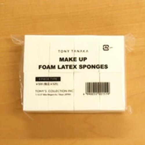 トニータナカ フォームラテックススポンジ 8個入 3セット TONY TANAKA 人の指先のような弾力で肌に馴染みクリームファンデを美しく伸ばす |  | 02