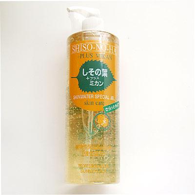 しその葉+ミカン全身用スキンケアジェル　500ml | 
