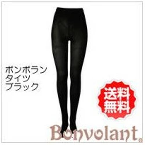 Bonvolant ボンボラン マイクロソフトレギンス サイズ L ブラック