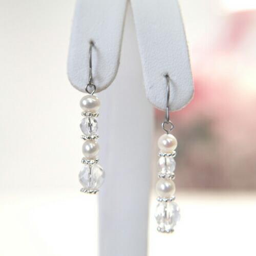 メール便 カットクリスタル 淡水真珠 ピアス イヤリング 多面カット 水晶 淡水パール レディース クォーツ チタンピアス クリスマス ギフトに プレゼントに |  | 02