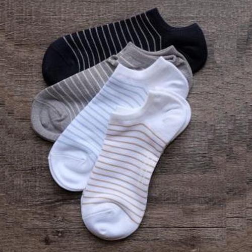 ブリーズブロンズ 消臭 スニーカーインソックス ホワイトブルー S-21 スニーカーソックス ショートソックス 消臭靴下 消臭ソックス 強力消臭 ボーダー 日本製 |  | 02