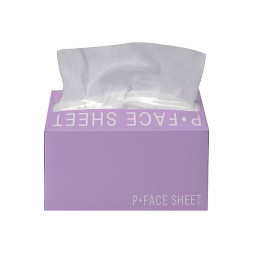 Pフェイスシート 20×17cm 100枚入り 使い切りで衛生的 お客様のお顔のガードに ホワイトデー ギフトに プレゼントに 爆買 | 