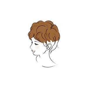 マチュリナ ソフトカールスタイル ハーフウィッグ HW-001 クリスマス ギフトに プレゼントに |  | 02