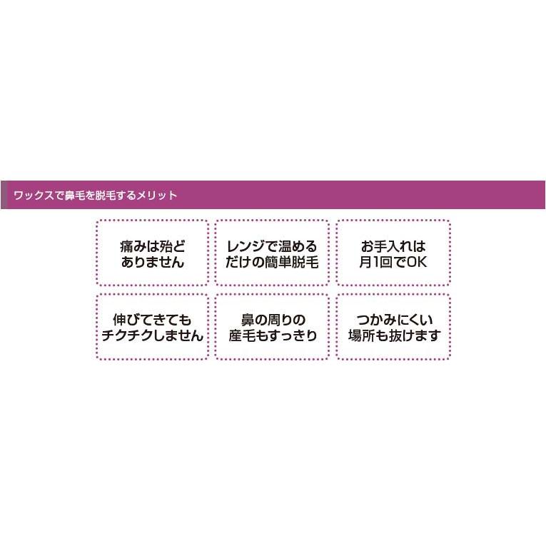 AIVIL サボテンノーズワックス ホームケアセット 家庭で鼻毛脱毛できます |  | 03
