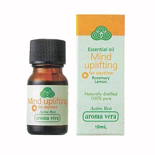 アロマベラ　エッセンシャルオイル　マインドアップリフティング 昼用 10ml 日本香堂 aroma vera バレンタイン ギフトに プレゼントに 爆買 | 