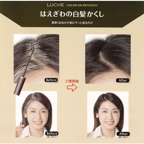 ラッチェ カラーオンリタッチ 15ml 3色 マスカラタイプ ヘアカラーマスカラ |  | 01