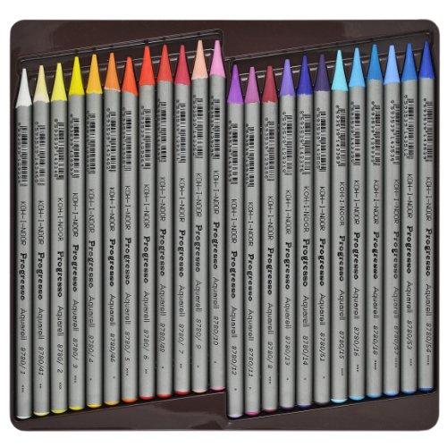 コヒノール 水溶性色鉛筆 プログレッソアクアレル 8786048001 8786 48