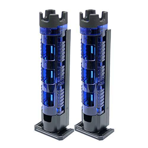 ロッドスタンド BM-300 Light 2本セット　65×71×333mm　穴径45mmネジ不要　バケットマウス用　明邦化学工業 MEIHO　釣