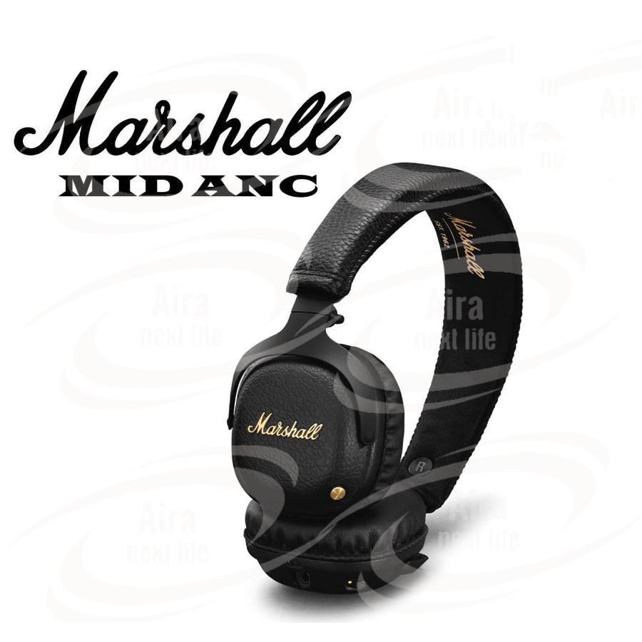 女性が喜ぶ♪ vh Marshall MID ANC ノイキャン 黒 ブラック