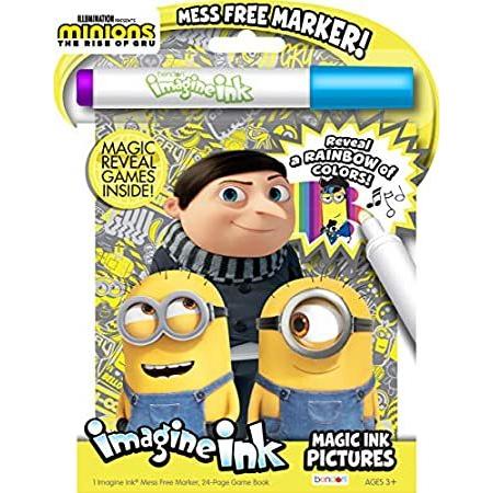 初回限定 並行輸入品 Despicable Me Minions Rise Of Gru 24 Page Imagine Ink With Mess Free Marker Blue Daisy 通販 Yahoo ショッピング 送料無料 Www Lequotidien Mr