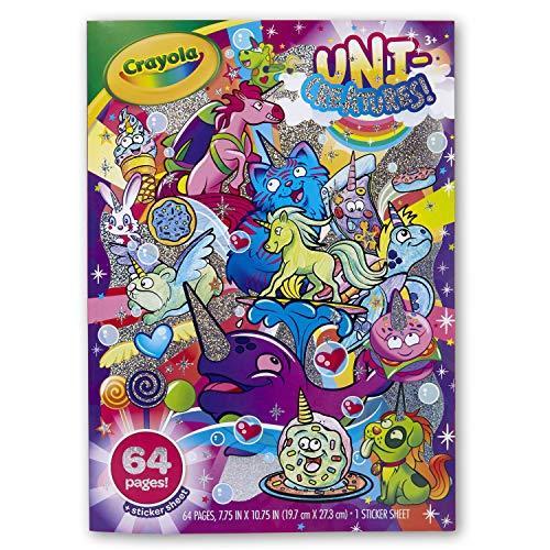 上質で快適 並行輸入品 Crayola Uni Creatures 塗り絵ブック 64ページ ユニコーンカラーリングページ 子供用ギフト 3歳 4歳 安い Aleefsurgical Com