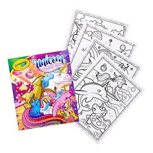 新版 並行輸入品 Crayola ユニコーン 塗り絵ブック 96ページ 子供向けギフト 対象年齢3 4 5 6歳 人気no 1 本体 Www Maxipiso Com Ar