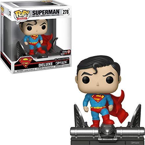豪華 並行輸入品 Funko Pop Dcコミックス スーパーマン ジム リー デラックス 278 限定ビニールフィギュア 最新情報 Smmacademy Ru