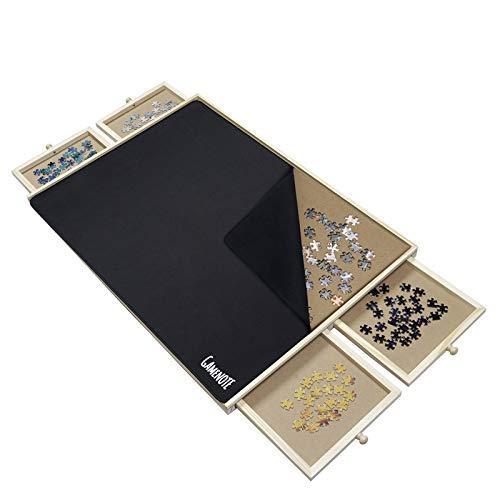 数量限定 特売 並行輸入品 Gamenote ジグソーパズルボード カバーマット付き ポータブル 大型パズルテーブル 大人用引き 気質アップ Kuljic Com