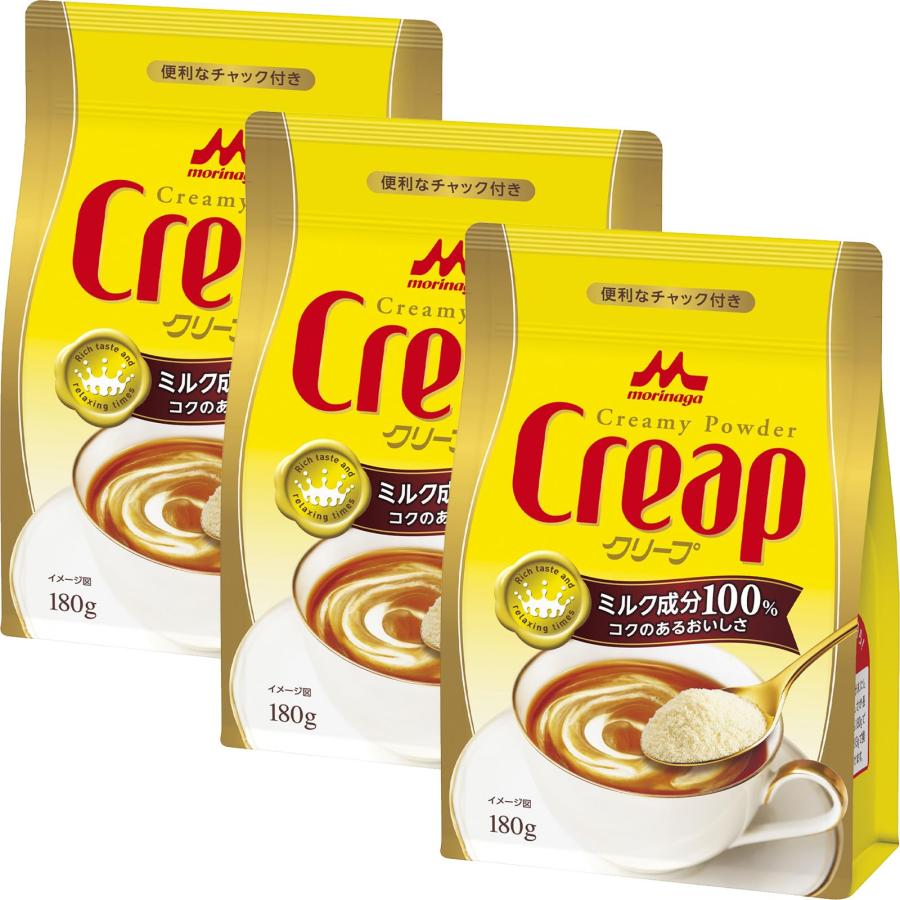 森永乳業 クリープ袋 180g×3袋 : SHOPみー - 通販 - Yahoo!ショッピング