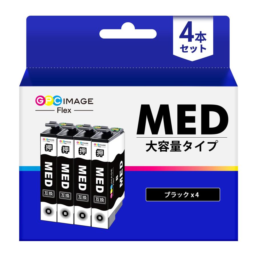 GPC Image Flex メダマヤキ インク ew-056a エプソン対応 MED-4CL