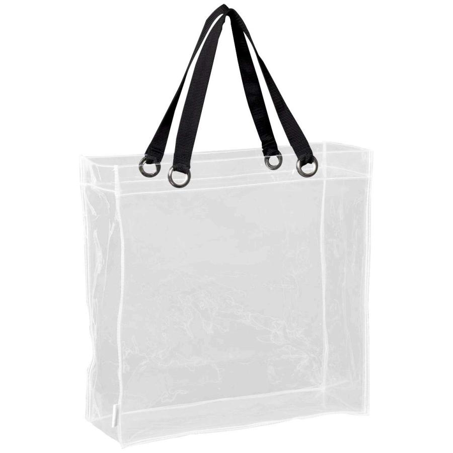 ビニール トート バッグ 大容量 LLサイズ (幅40×高さ40×マチ15cm)CB